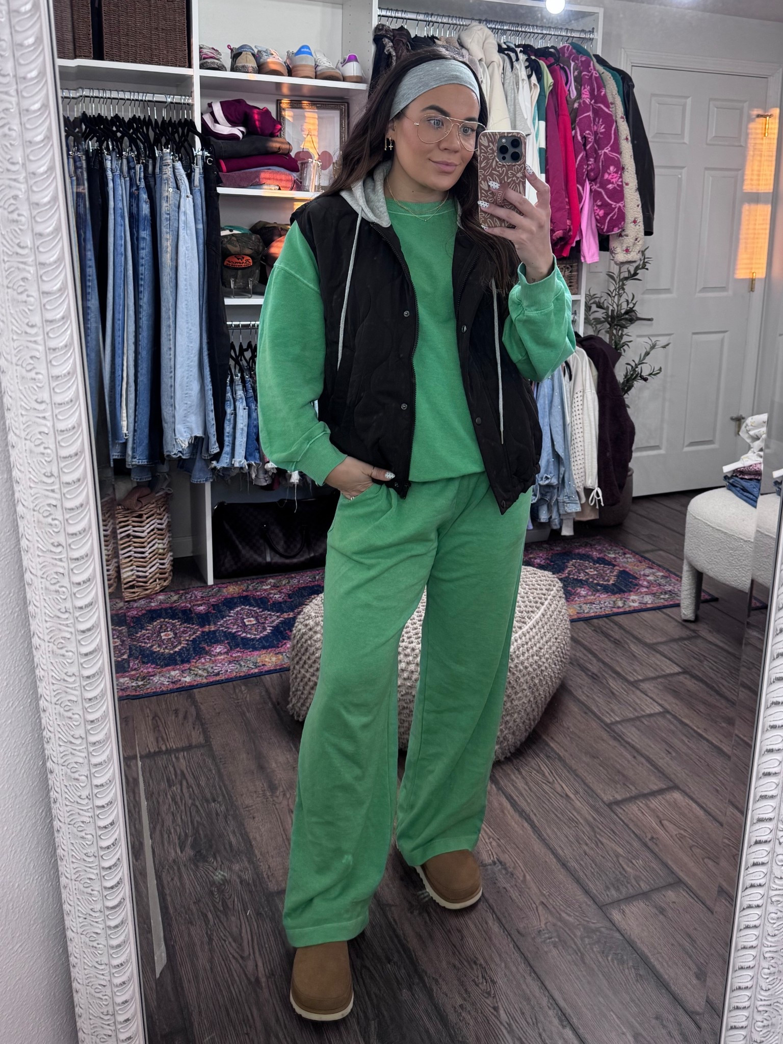 Matching set on sale! Wearing mediums in top and bottom

#LTKSeasonal #LTKBump #LTKSaleAlert