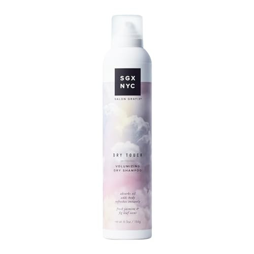 SGX NYC Dry Touch Volumizing Dry Shampoo - Paraben Free, Vegan Dry Shampoo Spray Absorbs Excess Oil - Fresh and Bouncy Hair with No Residue - 6.5 oz | Amazon (US)