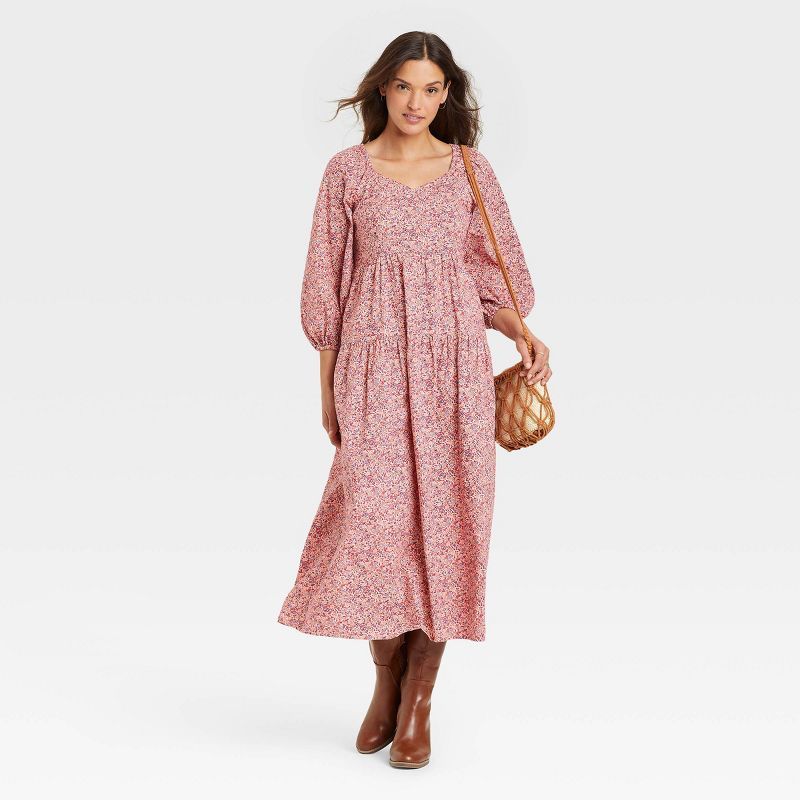 Women's Balloon Long Sleeve Dress - Universal Thread™ | Target