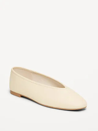 V-Cut Ballet Flats | Old Navy (CA)