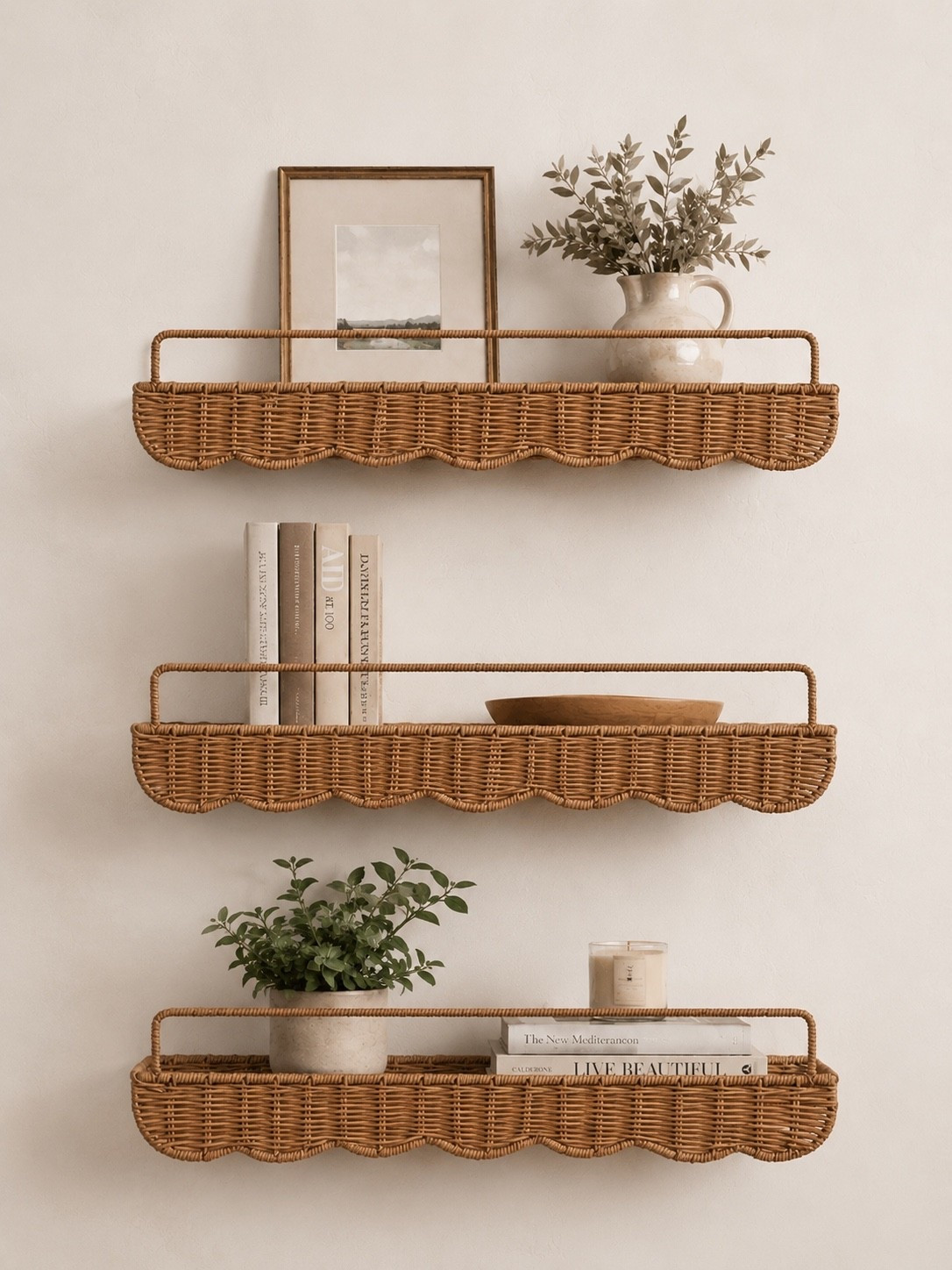 Love these new woven shelves! Cute for a kids room, bathroom, pantry, etc.

#LTKHome