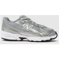 New Balance Silver 740 Toddler Trainers, Size: 5 (EU 21½) | Schuh
