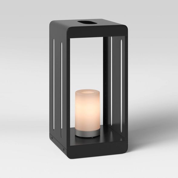 Metal Flameless Candle Outdoor Lantern - Project 62™ | Target