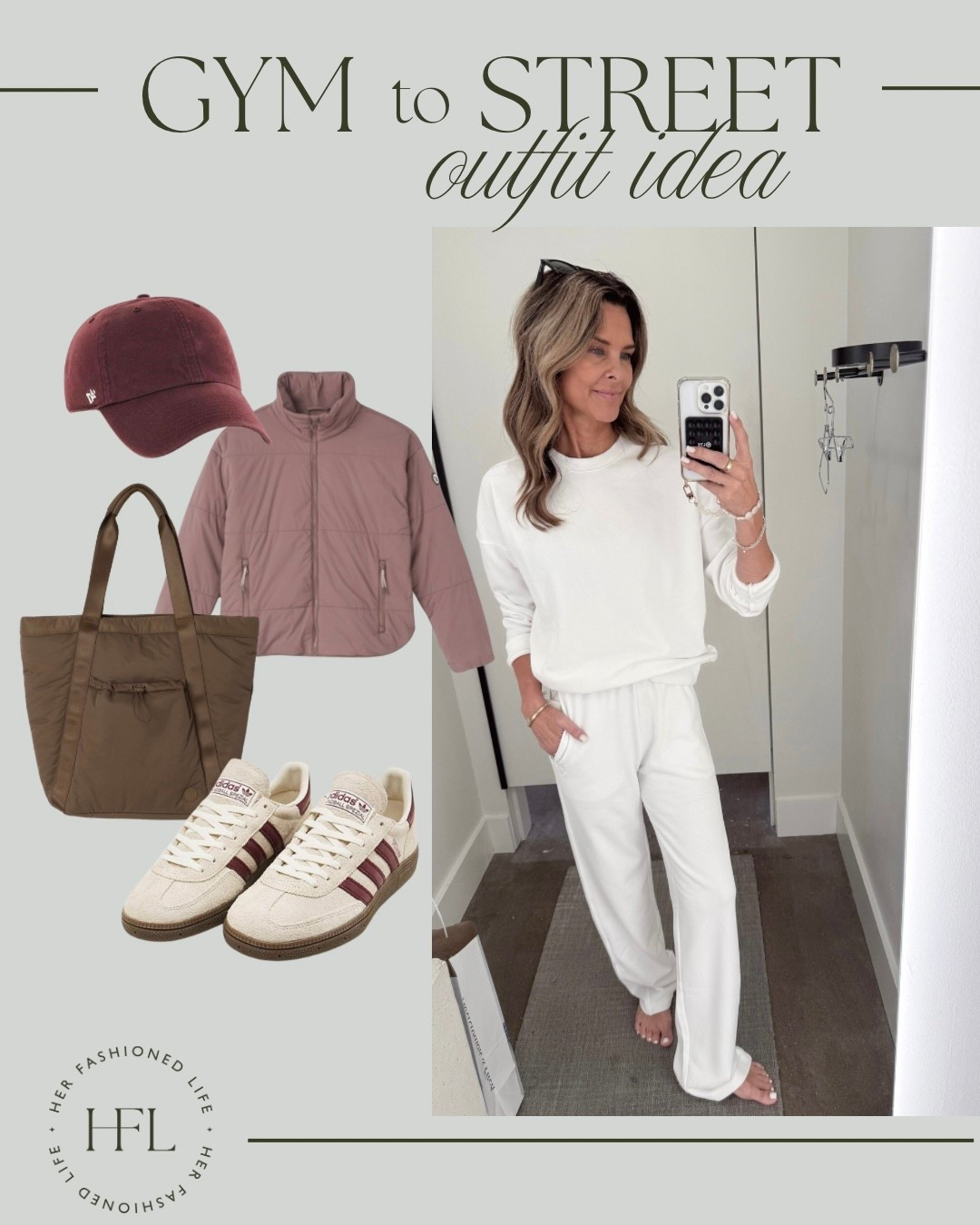 Gym to the street style 
I’m 5’6” 
-straight leg sweatpants sz XS 
-crewneck sweatshirt is so cozy! Sz XS 


#LTKOver40 #LTKFallSale #LTKActive