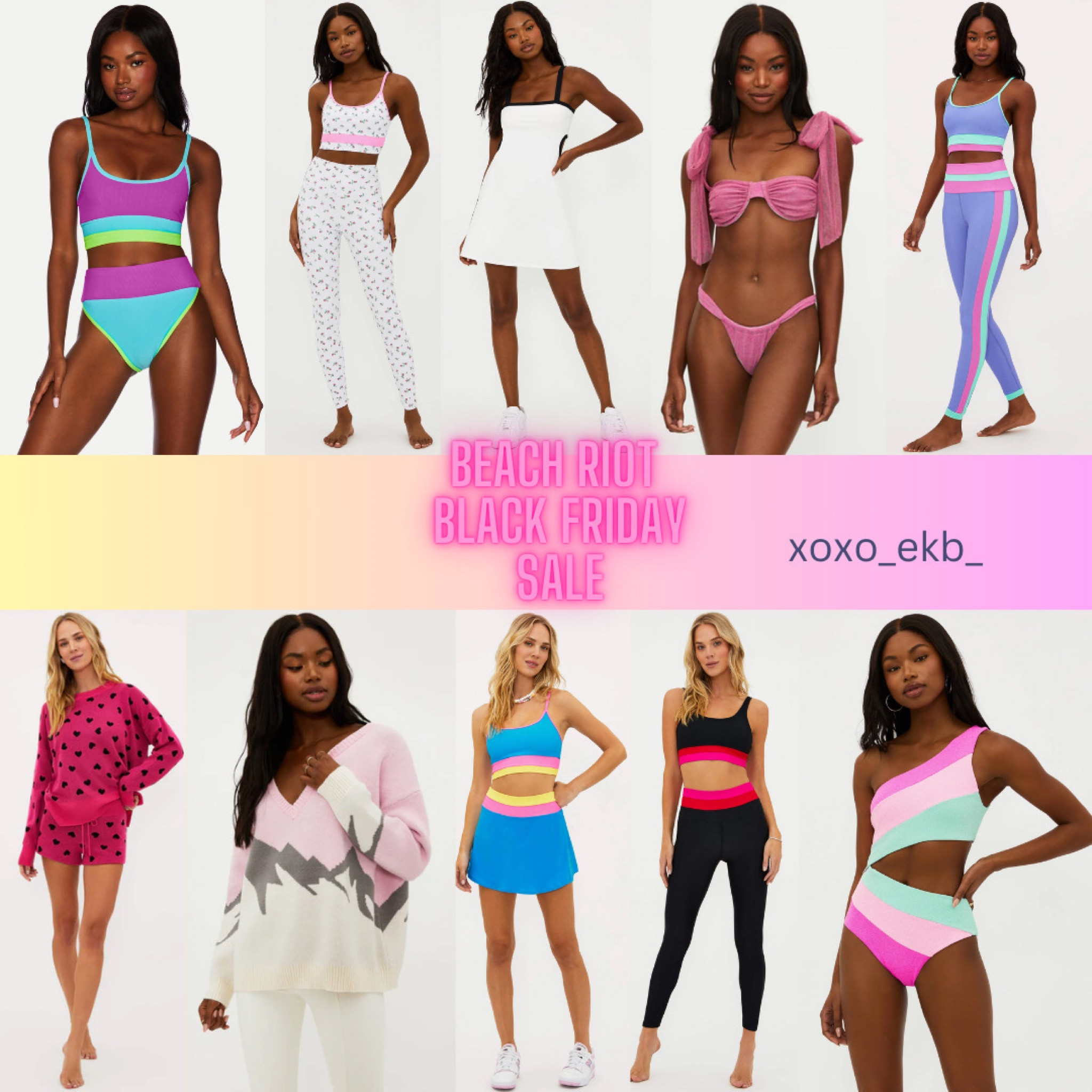 Beach Riot sale!!! Extra 50% off all sale and 30% everything else 🛍️💓 

#LTKCyberWeek #LTKGiftGuide #LTKSaleAlert