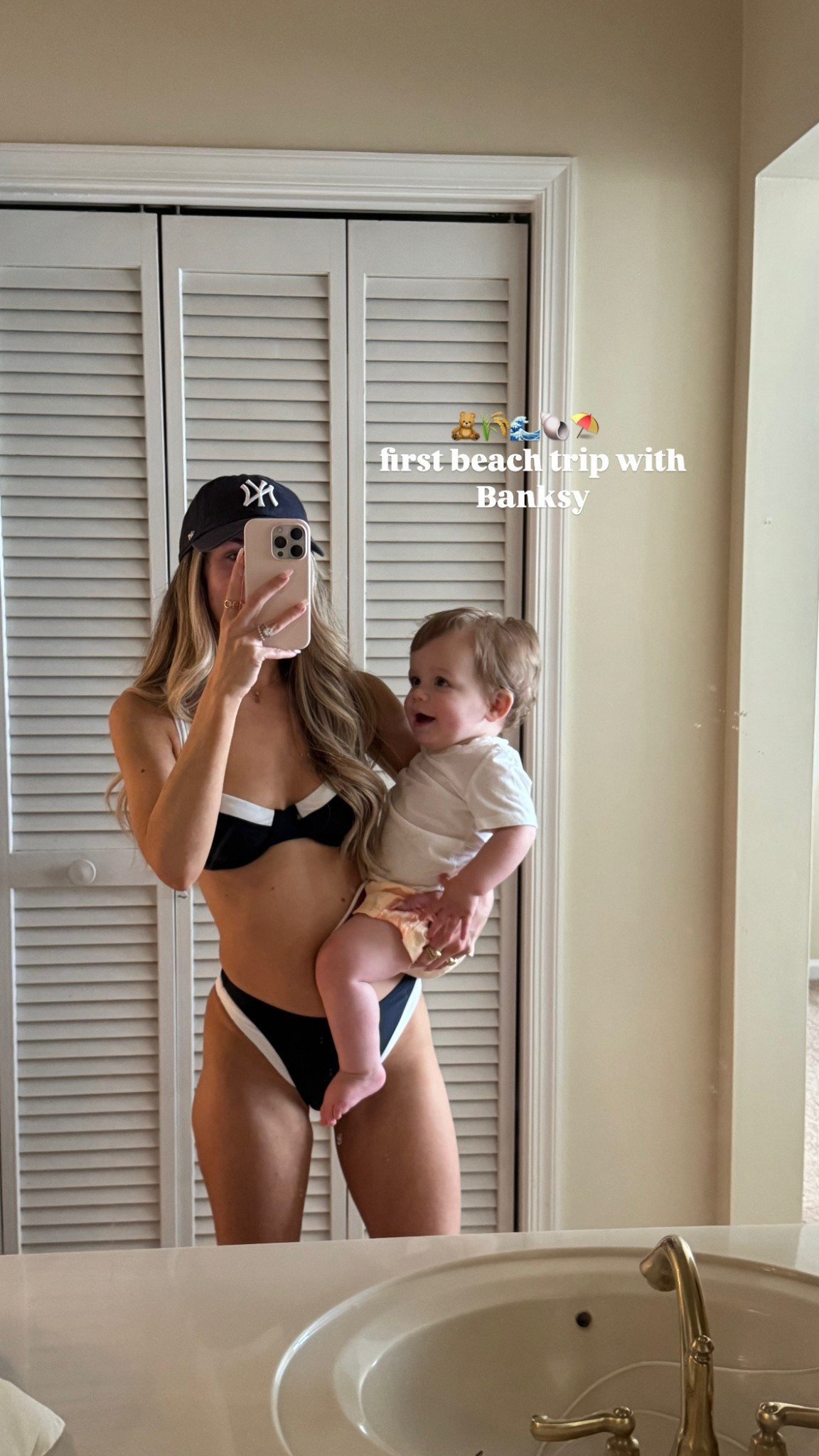 First beach trip with Banksy boy 🥰

#LTKFindsUnder50 #LTKSwim #LTKTravel