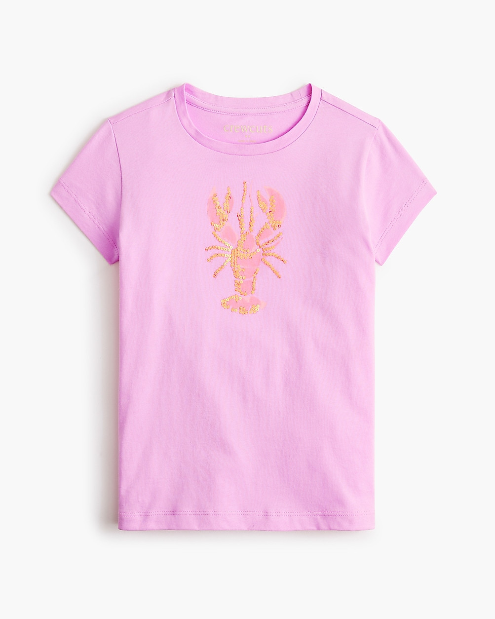 Girls' sequin lobster graphic tee | J.Crew Factory