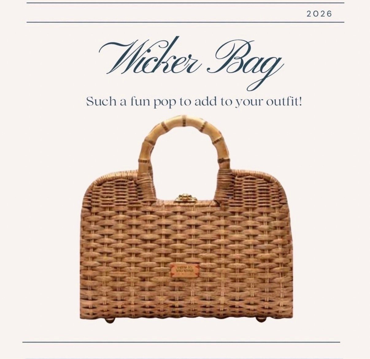 Perfect bag for summer! m