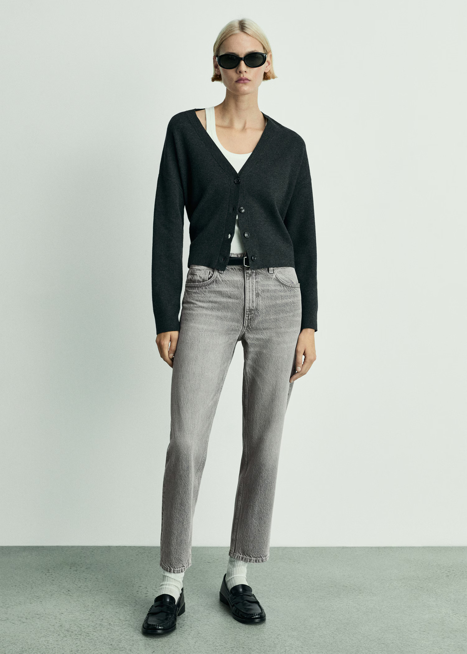 Mom2000 high-rise jeans - Women | MANGO United Kingdom | MANGO (UK)