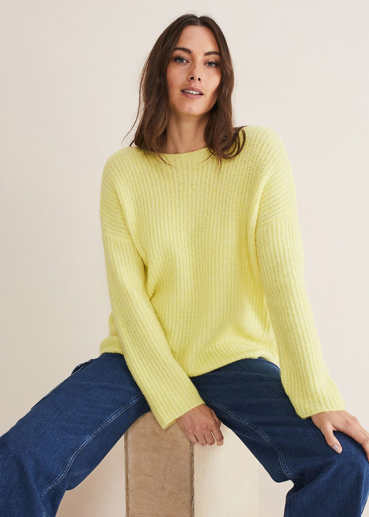 Fay Mohair Open Knitted Jumper | Phase Eight (UK)
