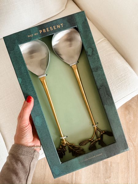 These serving spoons are 30% off! A great gift idea for your mother in law or a hostess! 

Loverly Grey, serving spoons 

#LTKsalealert #LTKGiftGuide #LTKHoliday