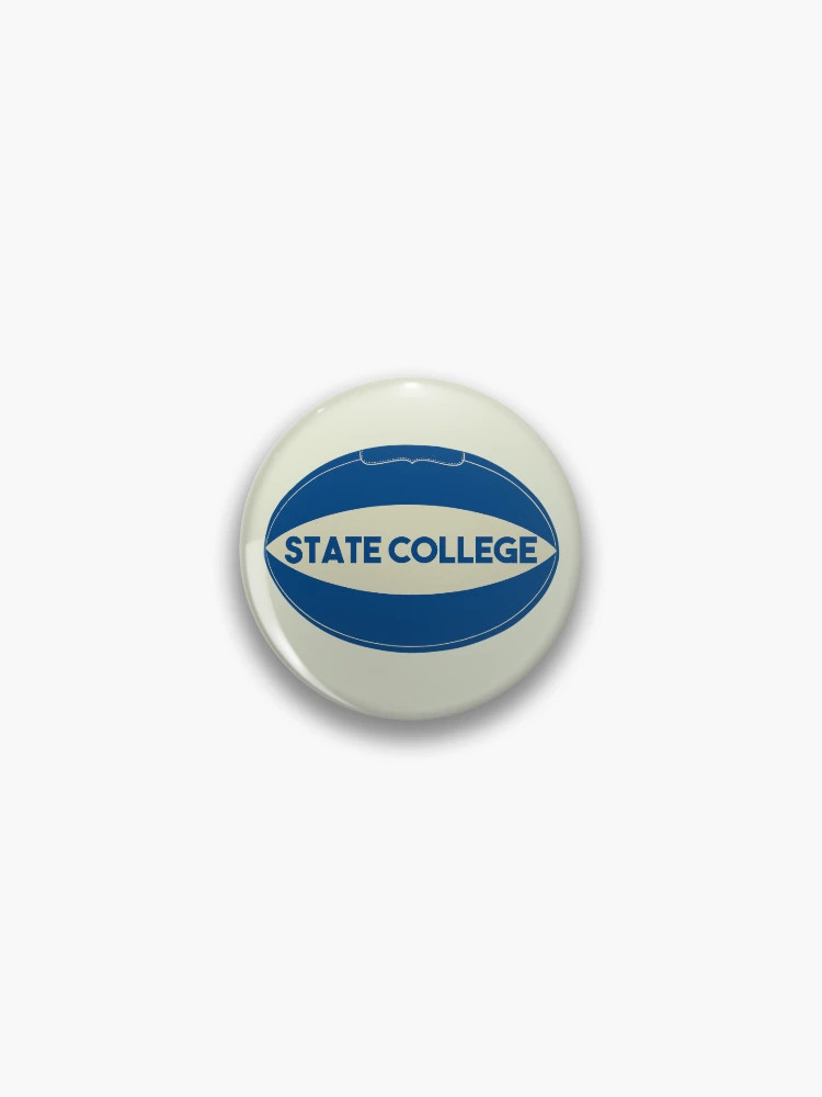 Vintage State College Football Pin | Redbubble (US)