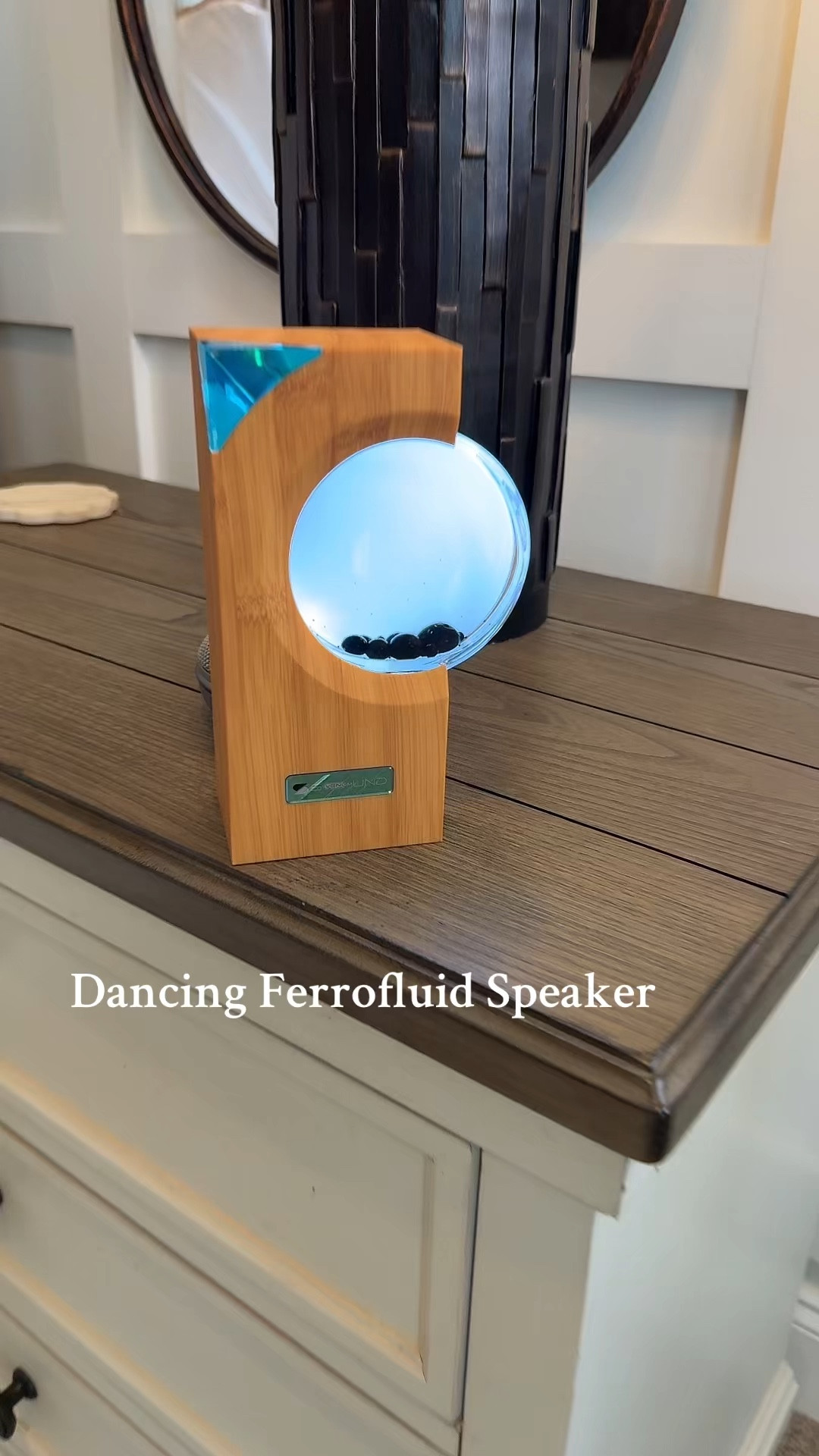 This Ferrofluid Speaker is so cool!!#ferrofluidspeaker #speaker #bluetooth #coolgadgets#office 

#LTKHome #LTKGiftGuide