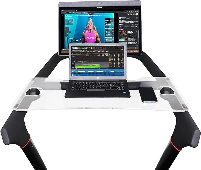 COSPARX Treadmill Tray Compatible with The New Peloton Tread - Walking Tray Holder for Laptop, Ta... | Amazon (US)