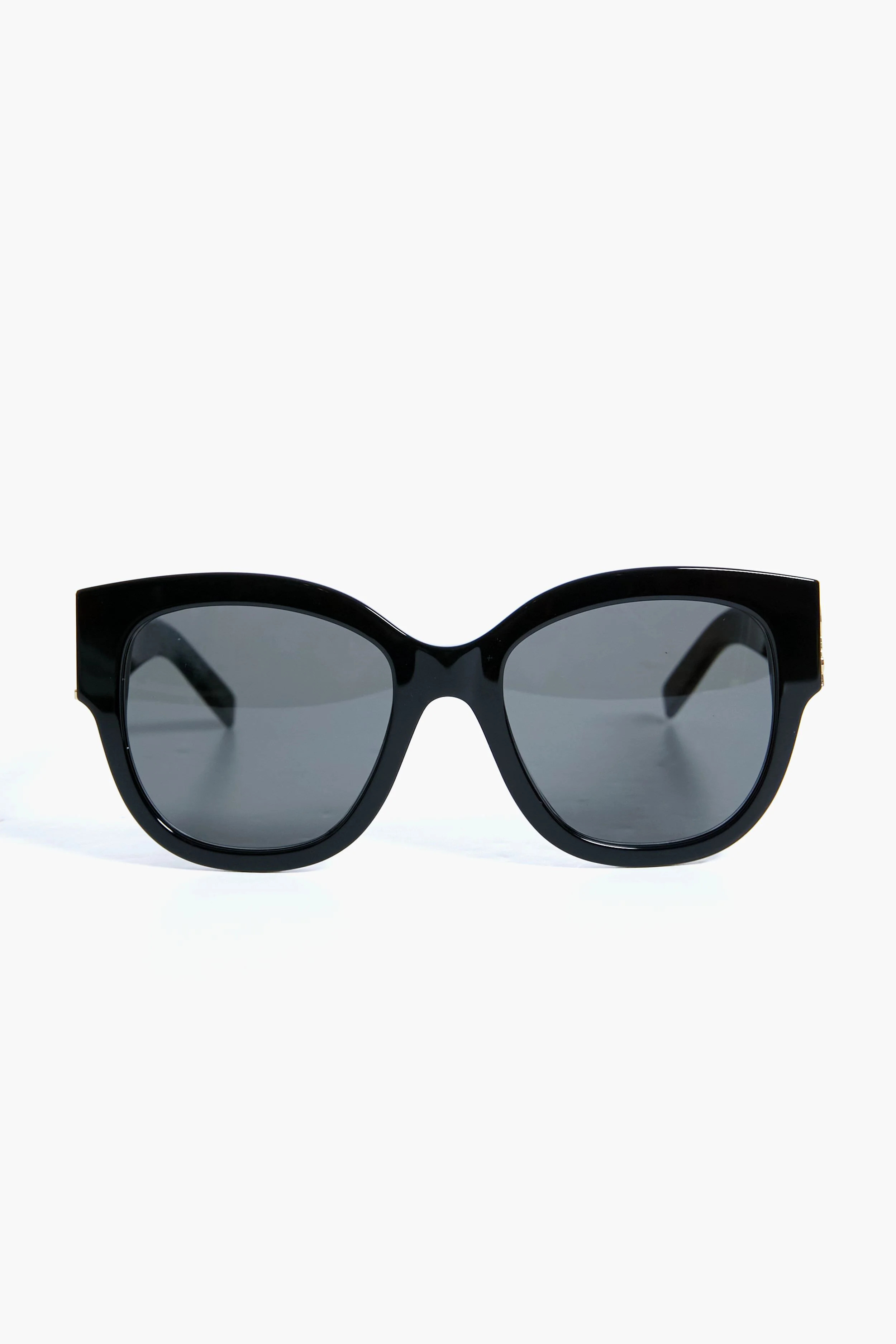 Black and Gold Square Sunglasses | Tuckernuck (US)