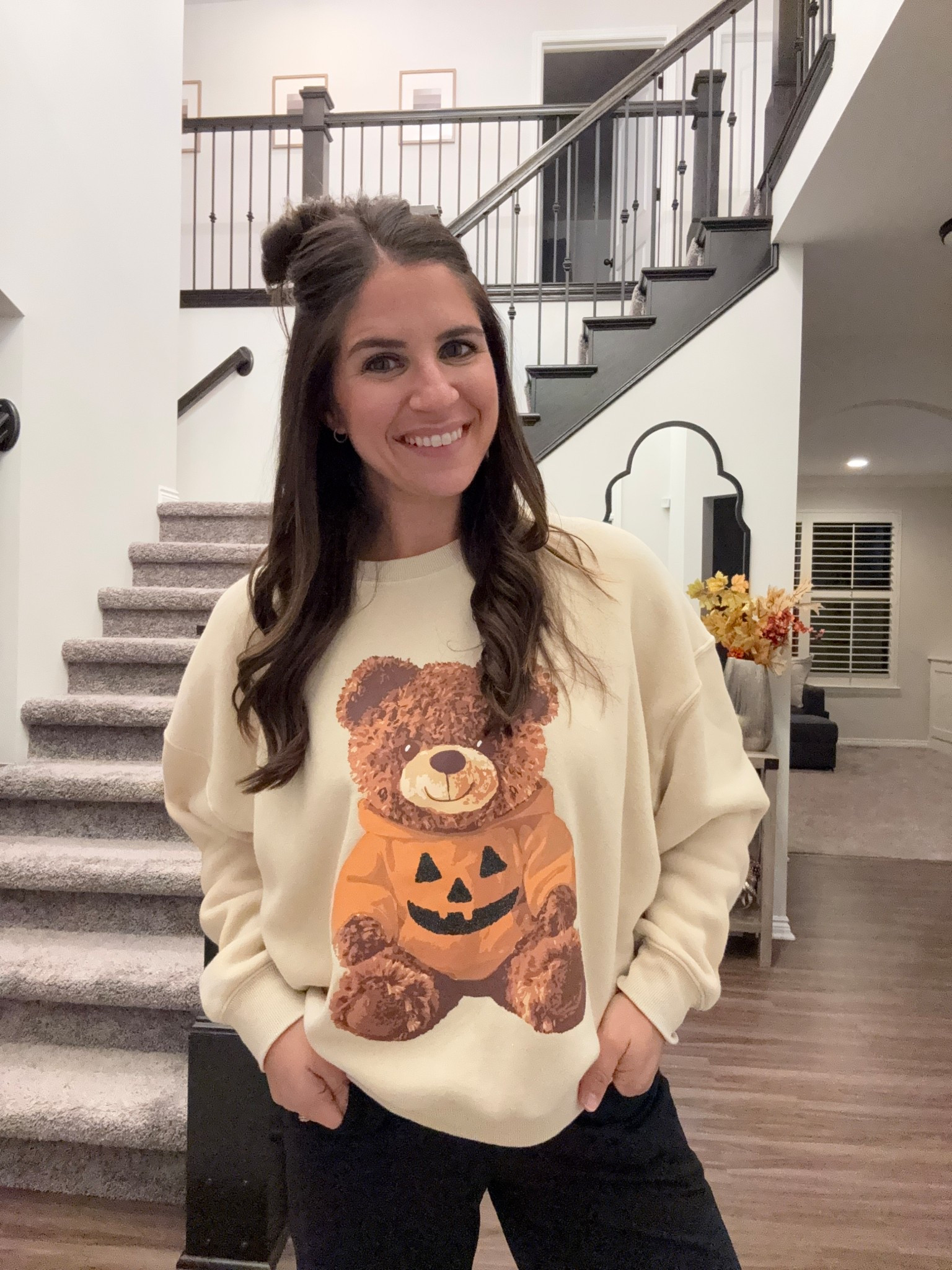 Cozy sweater from target! 

#LTKFindsUnder50 #LTKSaleAlert #LTKHalloween