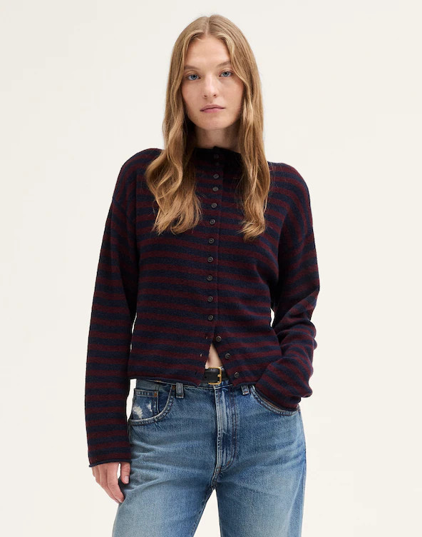 Funnel-Neck Cardigan | Madewell