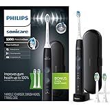 Philips Sonicare ProtectiveClean 5300 Rechargeable Electric Toothbrush, Black HX6423/34 | Amazon (US)