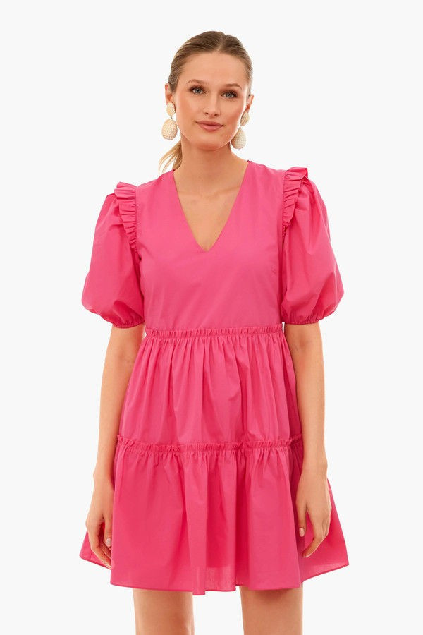 Fuchsia Pascale Mini Dress | Hyacinth House | Tuckernuck (US)
