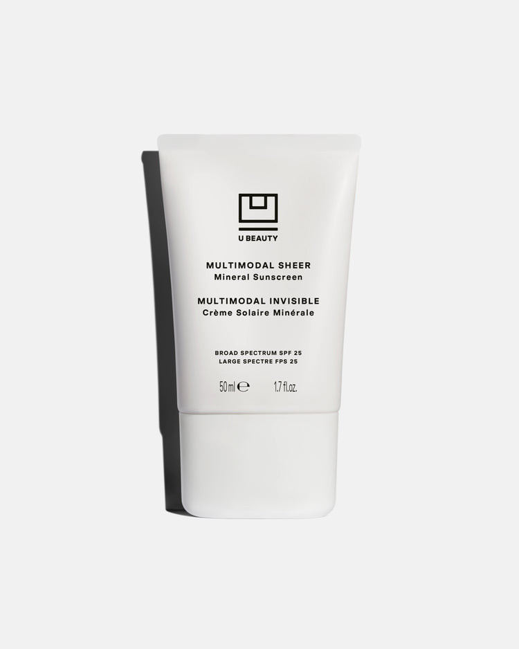 Multimodal Sheer Mineral Sunscreen Broad Spectrum SPF 25 | U Beauty