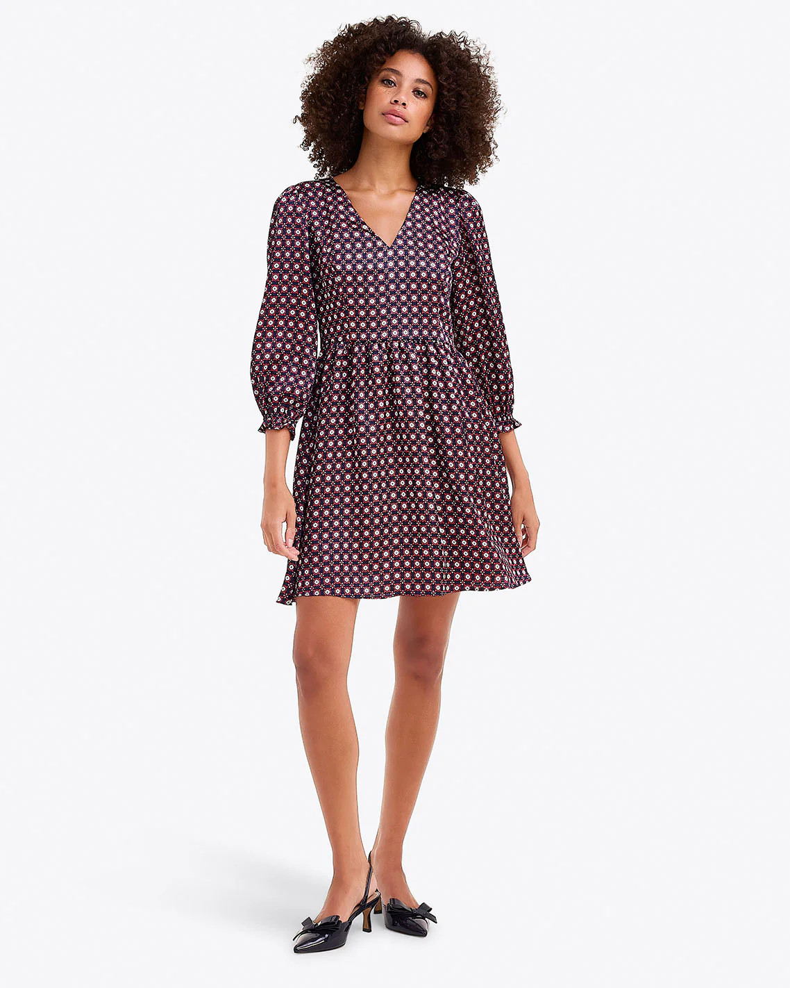 Connie Long-Sleeve Dress | Draper James (US)