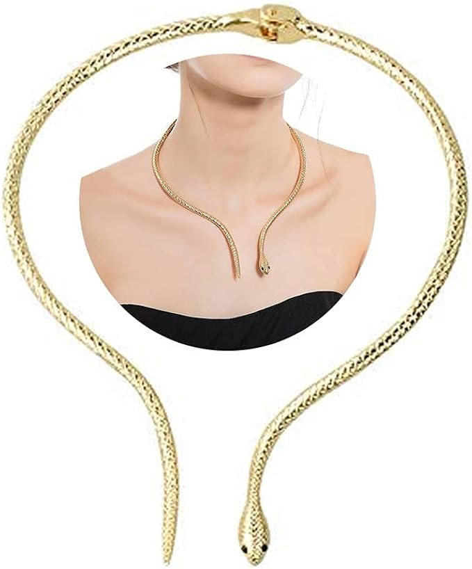 Holloween Snake Earrings for Women Gothic Wave Snake Drop Earrings for Girls Holloween Costume Pr... | Amazon (US)