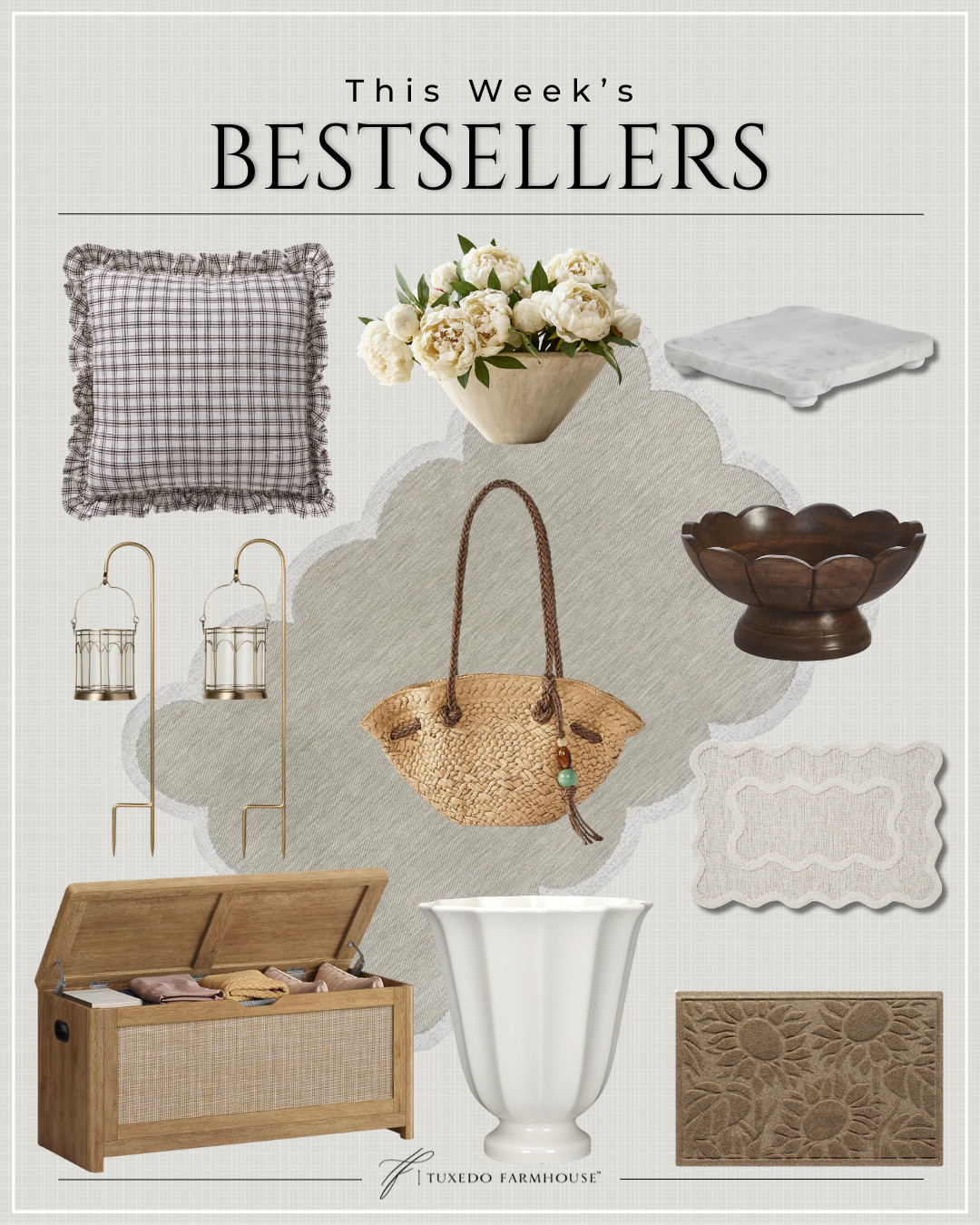 This week’s bestsellers reflect a preference for timeless design—natural materials, soft textures, and versatile pieces that integrate seamlessly into the home. Each item offers both function and understated beauty, contributing to a space that feels considered and cohesive. 

 #LTKSeasonal #LTKHome #LTKSaleAlert