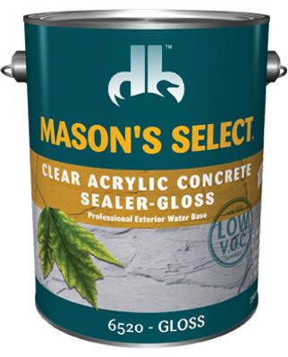 Duckback Products DPI065204-16 Masons Select Clear Gloss Low VOC Concrete Sealer Pack Of 4 | Unbeatable Sale