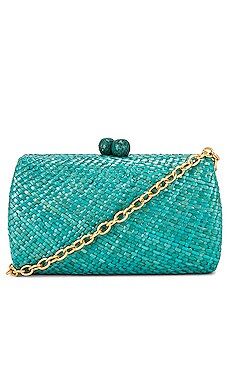 Serpui Farah Clutch in Turquoise from Revolve.com | Revolve Clothing (Global)