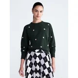 Free Assembly Women's and Women's Plus Embroidered Sweatshirt, Sizes XS-4X | Walmart (US)