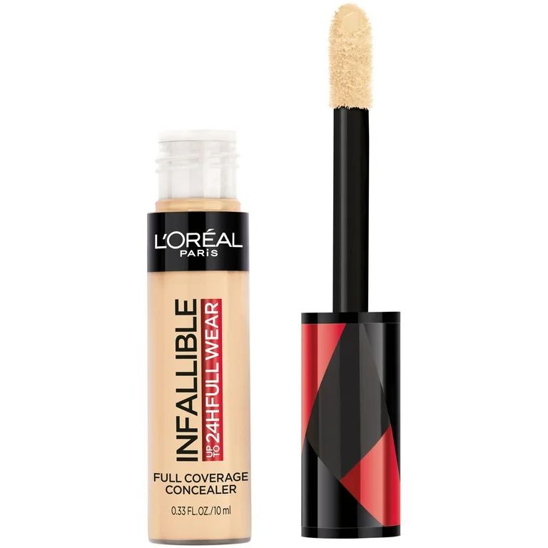 L'Oreal Paris Infallible Full Wear Concealer, Full Coverage, Cashmere, 0.33 fl oz | Walmart (US)