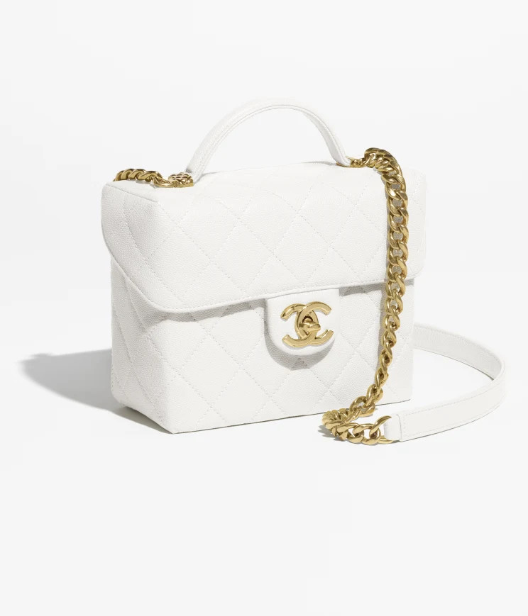 Small Vanity Case - Grained calfskin & gold-tone metal — Fashion | CHANEL | Chanel, Inc. (US)