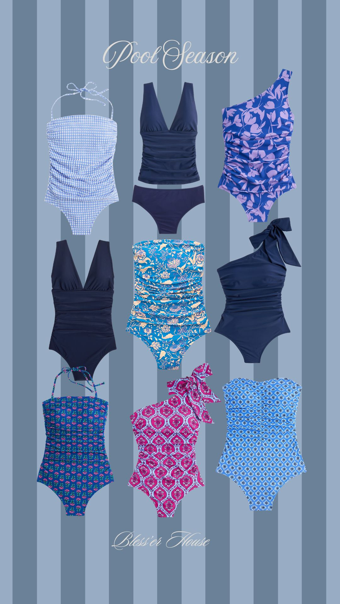 New swimsuits! 


Swimsuit+one+piece+tummy+control+swim+beach+mom+beach+navy+blue+swim+one+shoulder 

 #LTKSwim #LTKTravel