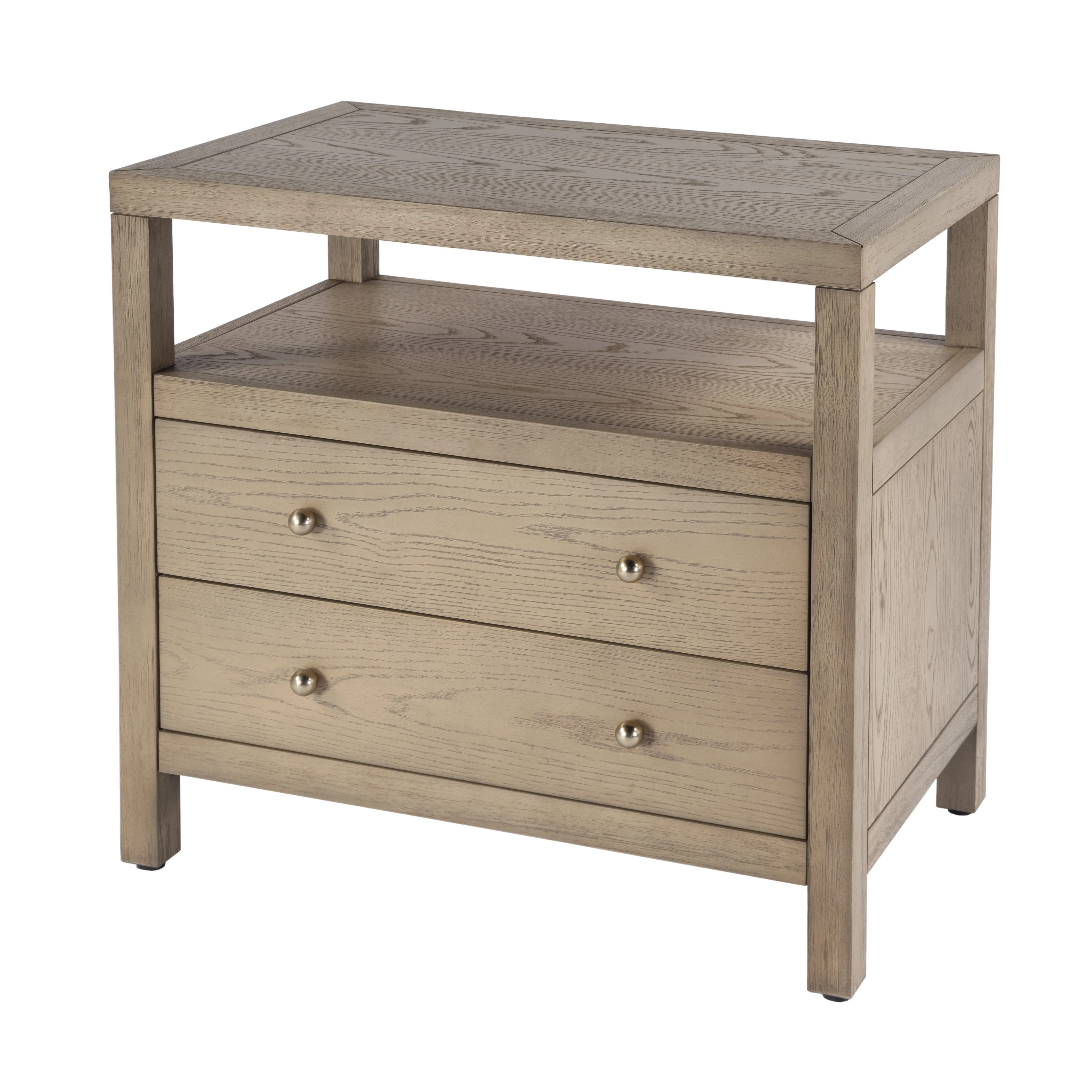 Celine 28" 2-Drawer Nightstand | Wayfair North America