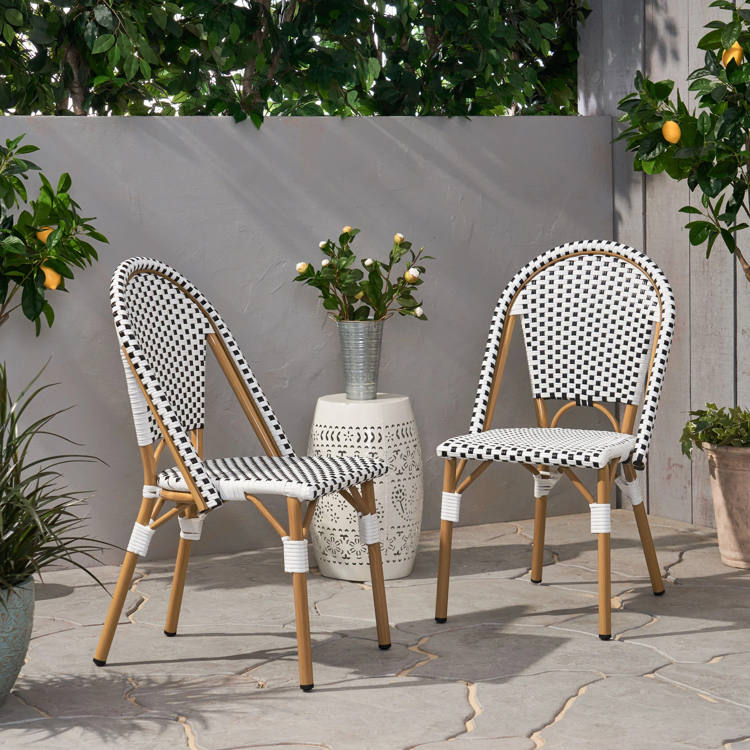 Outdoor Dining Side Chair (Set of 2) | Wayfair North America