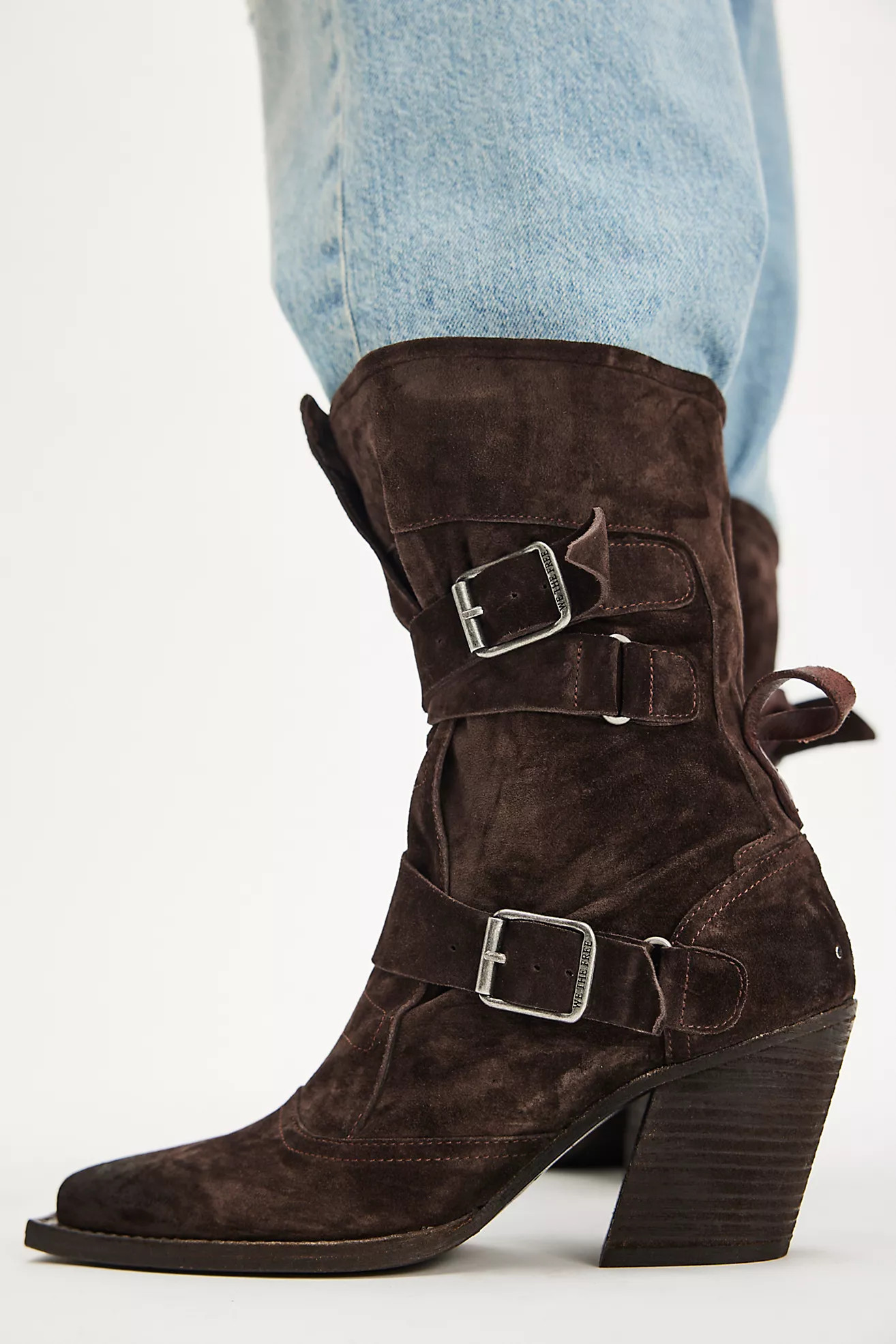 We The Free Carter Belted Boots | Free People (Global - UK&FR Excluded)
