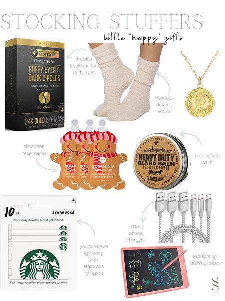Stocking Stuffers Gift Guide! Little happy gifts to put in your loved ones stockings! 

#LTKGiftGuide #LTKSeasonal #LTKHoliday