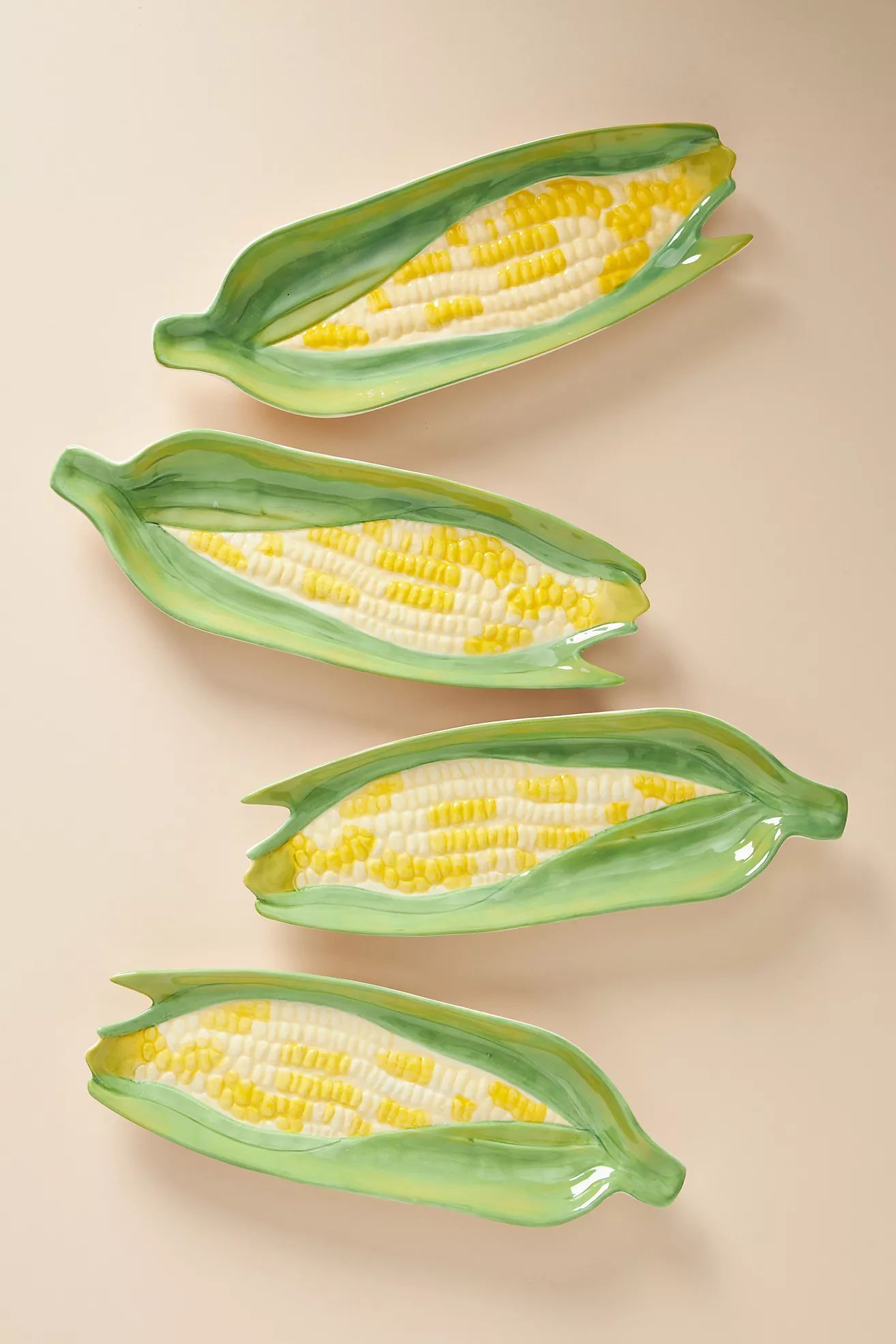 Corn Serving Plates, Set of 4 | Anthropologie (US)
