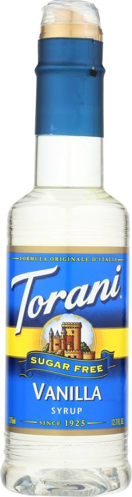 Torani Sugar Free Syrup, Vanilla 12.7 Ounce (Pack of 4) | Amazon (US)