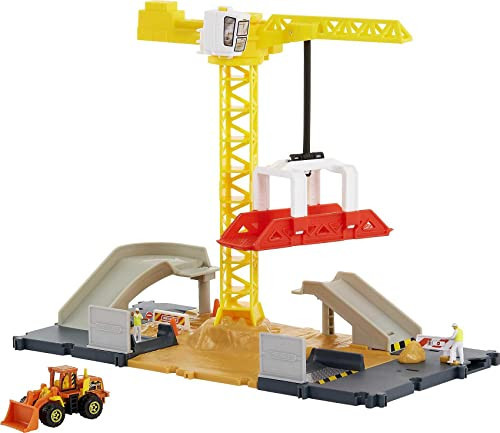 Matchbox Action Drivers Construction Playset, Moving Crane, Car-Activated Features, Includes 1 Matchbox Toy Bulldozer, for Kids 3 Years Old & Older | Amazon (US)