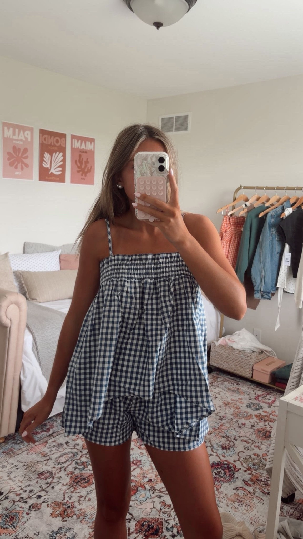 walmart gingham sets!! online only but these are so cute and come in so many colors. i tried the orange and blue version, i love how flowy they are! so cute for the summer into fall season and you can style the top and bottoms in different ways. try one out!

#ltkfinds #walmartfinds #walmart #matchingset #outfitinspo #ootd

#LTKdayinmylife #LTKootd #LTKU