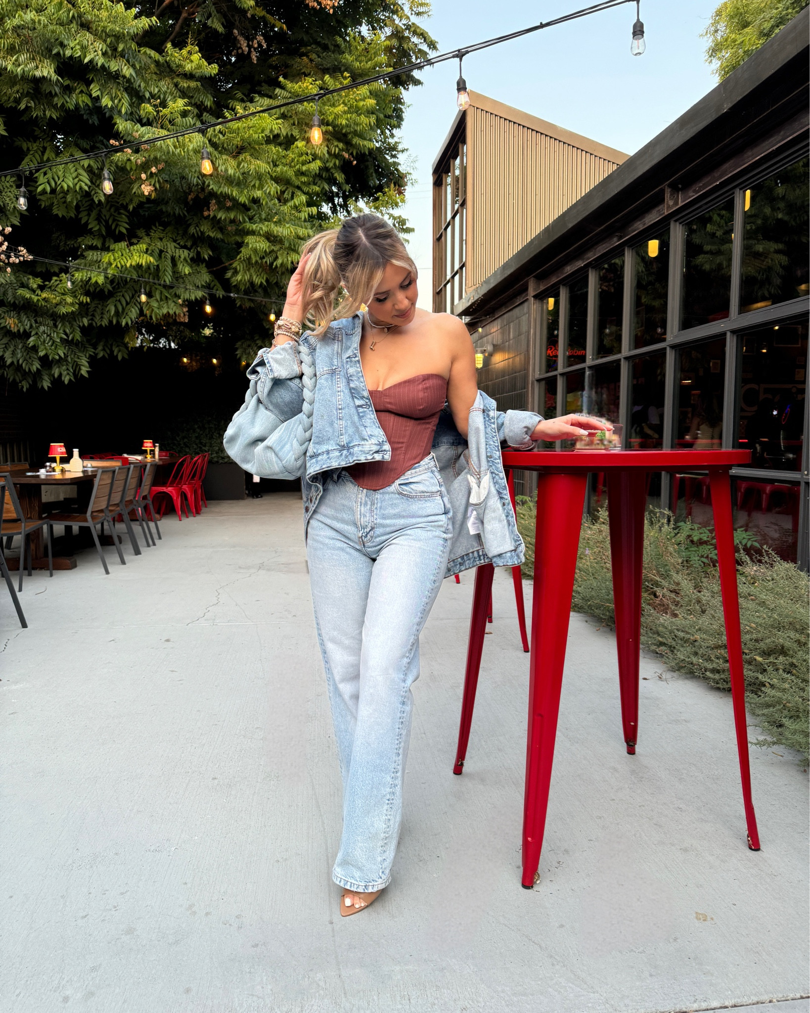 Abercrombie SALE IS LIVE 🙌🏼🥰 Lots on sale and an extra 20% off in their app with code AF20

REMINDER! Abercrombie carries all styles in classic and curve love. Curve love has a lot more stretch. Great option if you are very curvy! I’m currently wearing the classic

✔️ Medium in denim jacket
✔️27R in jeans | color LIGHT
✔️ Small in corset (linked similar options in case it's sold out)

#LTKxAF 

Follow my shop @ImLola on the @shop.LTK app to shop this post and get my exclusive app-only content!

#liketkit #LTKStyleTip
@shop.ltk
https://liketk.it/4Noci

#LTKMostLoved 

Follow my LTK @ImLola on the @shop.LTK app to view this post and get my exclusive app-only content!

#LTKU #LTKsalealert #LTKstyletip