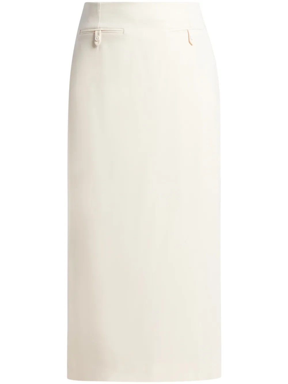 high-waisted midi skirt | Farfetch Global