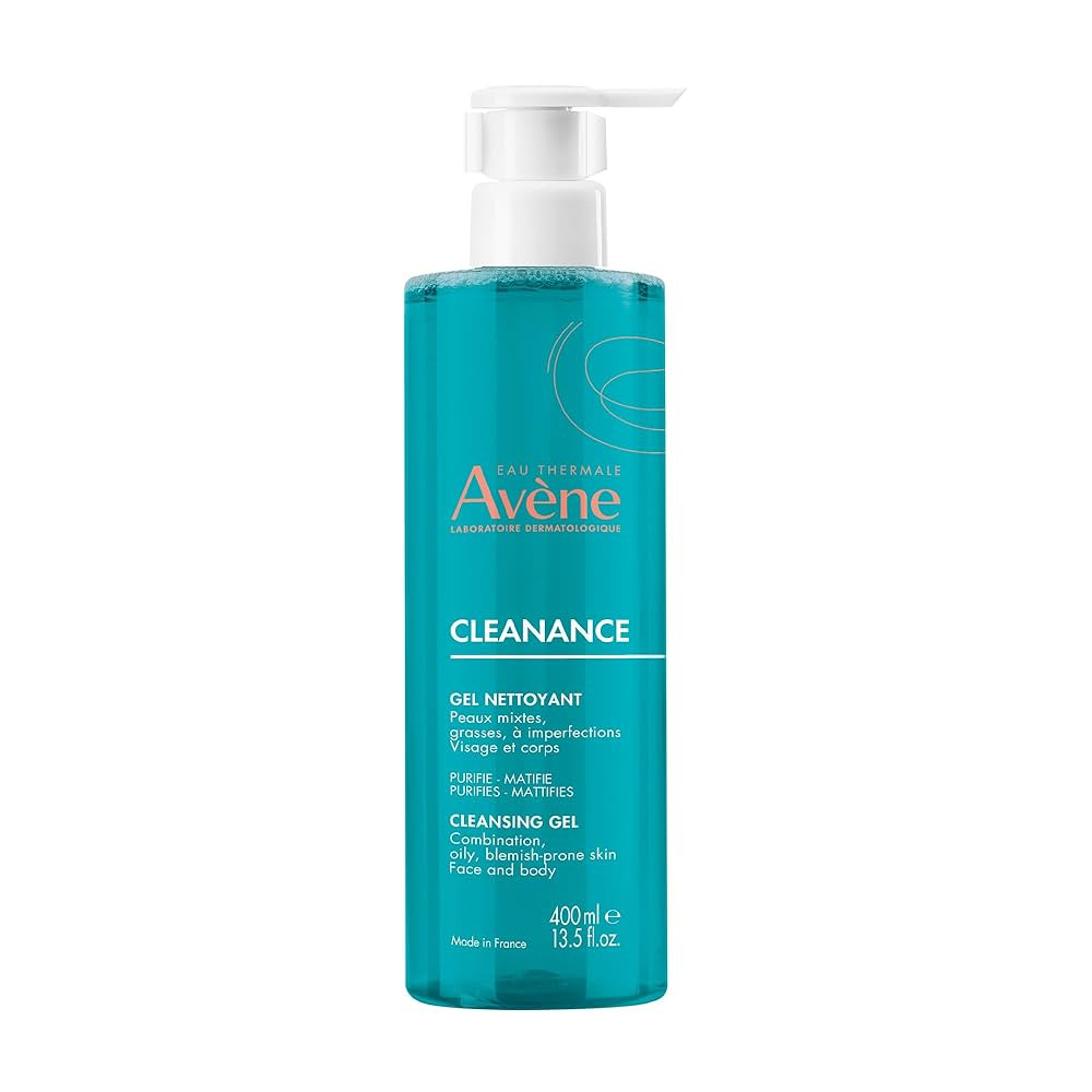 Avène Cleanance Cleansing Gel Soap Free Cleanser for Acne Prone, Oily, Face & Body, Alcohol-Free | Amazon (US)