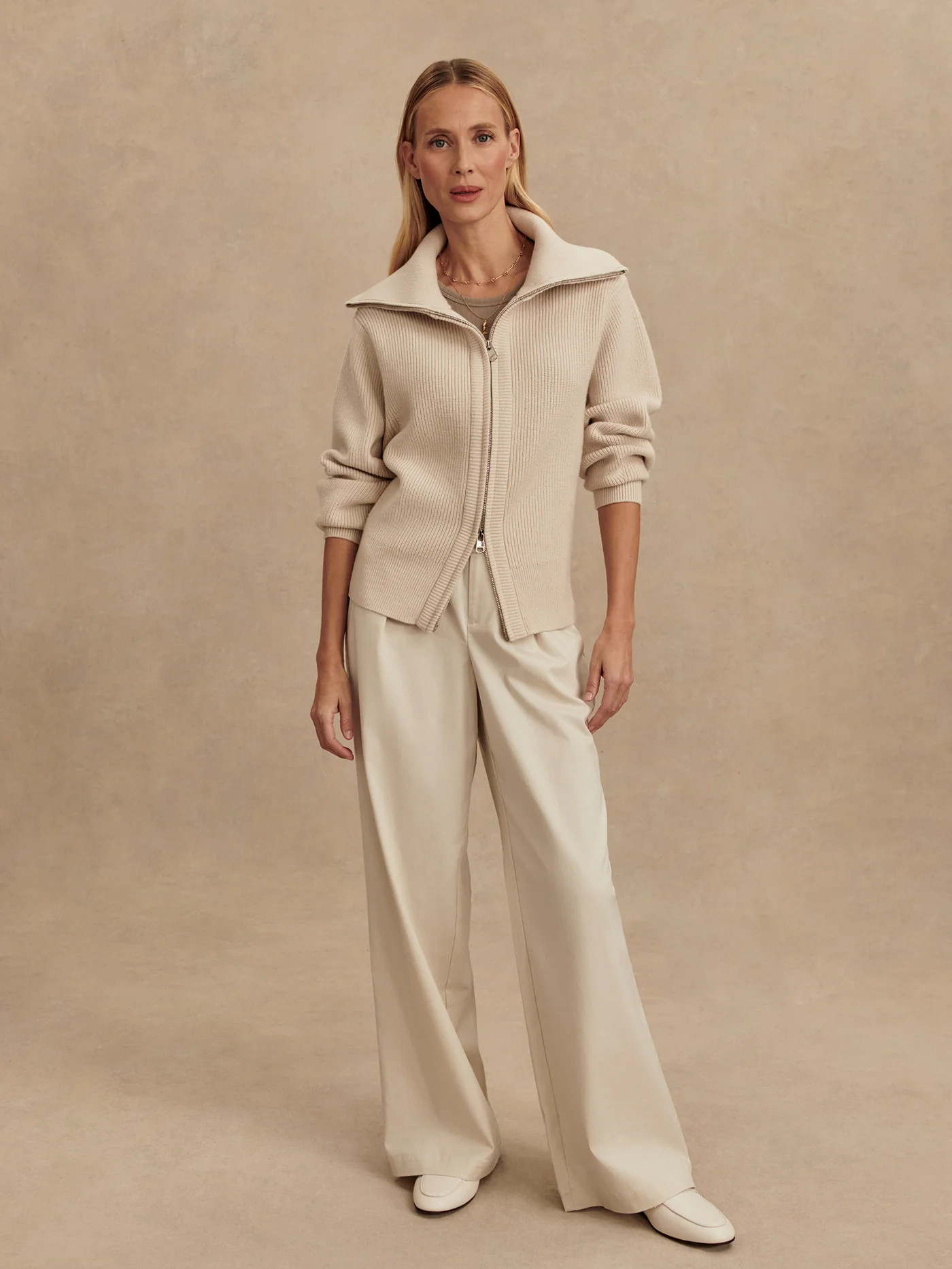 Enrico Zip-Through Knit Jacket | Varley US