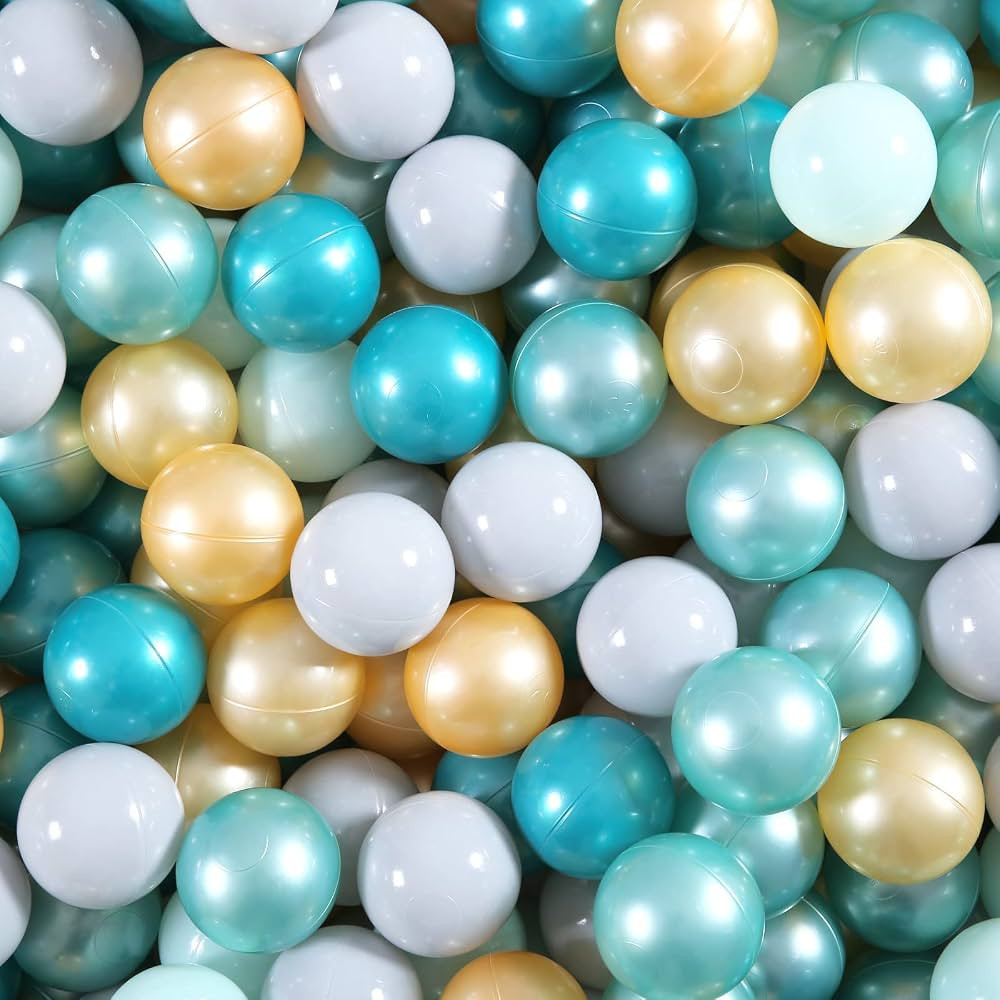 Heopeis Ball Pit Balls for Kids, Play Balls for Toddlers, 100 Pack, Phthalate and BPA Free, Plastic  | Amazon (US)