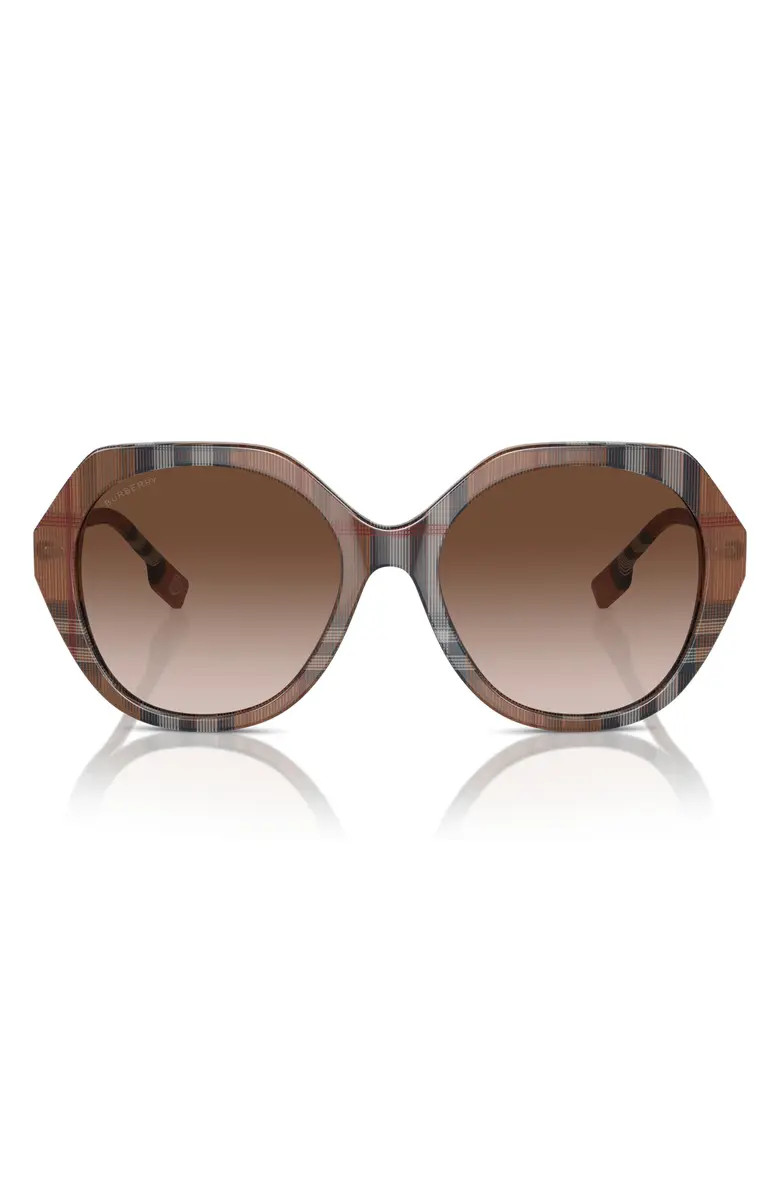 Burberry 55mm Round Sunglasses | Nordstrom | Nordstrom
