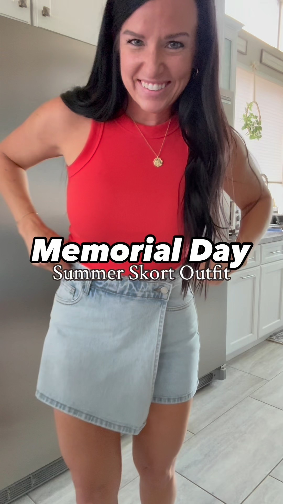Memorial Day weekend summer outfit idea! 🇺🇸 



Size & style info: (I’m 5’5” and usually wear a size 4/27 and S for reference.)
I got my normal size S in these. They definitely fit snug at my natural waist, so consider sizing up if between sizes. They fit great everywhere else! I loooove this denim skort style with real denim shorts built in underneath! I paired it with this cute cropped ribbed tank top from Old Navy (size S/more colors!!). This would make a great Memorial Day outfit AND will be cute all summer long! The denim skort would look amazing with western cowgirl boots for a country concert, too! 😍

•My bag is perfect to carry and love all spring and summer long! From: @consuelastyle 
•My “Birth of Venus” necklace is from @madisonjamesjewelry — get 20% off your first order with code MJ20.


#ltkfindsunder50 #ltkstyletip #ltkseasonal #countryconcert #concertoutfit #consuelastyle #consuelabag #memorialdayoutfit @pinklily #pinklilyboutique @oldnavy #oldnavystyle #oldnavyfinds western skort country concert outfit, just add cowboy boots! Summer style



#LTKStyleTip #LTKFindsUnder50 #LTKSeasonal