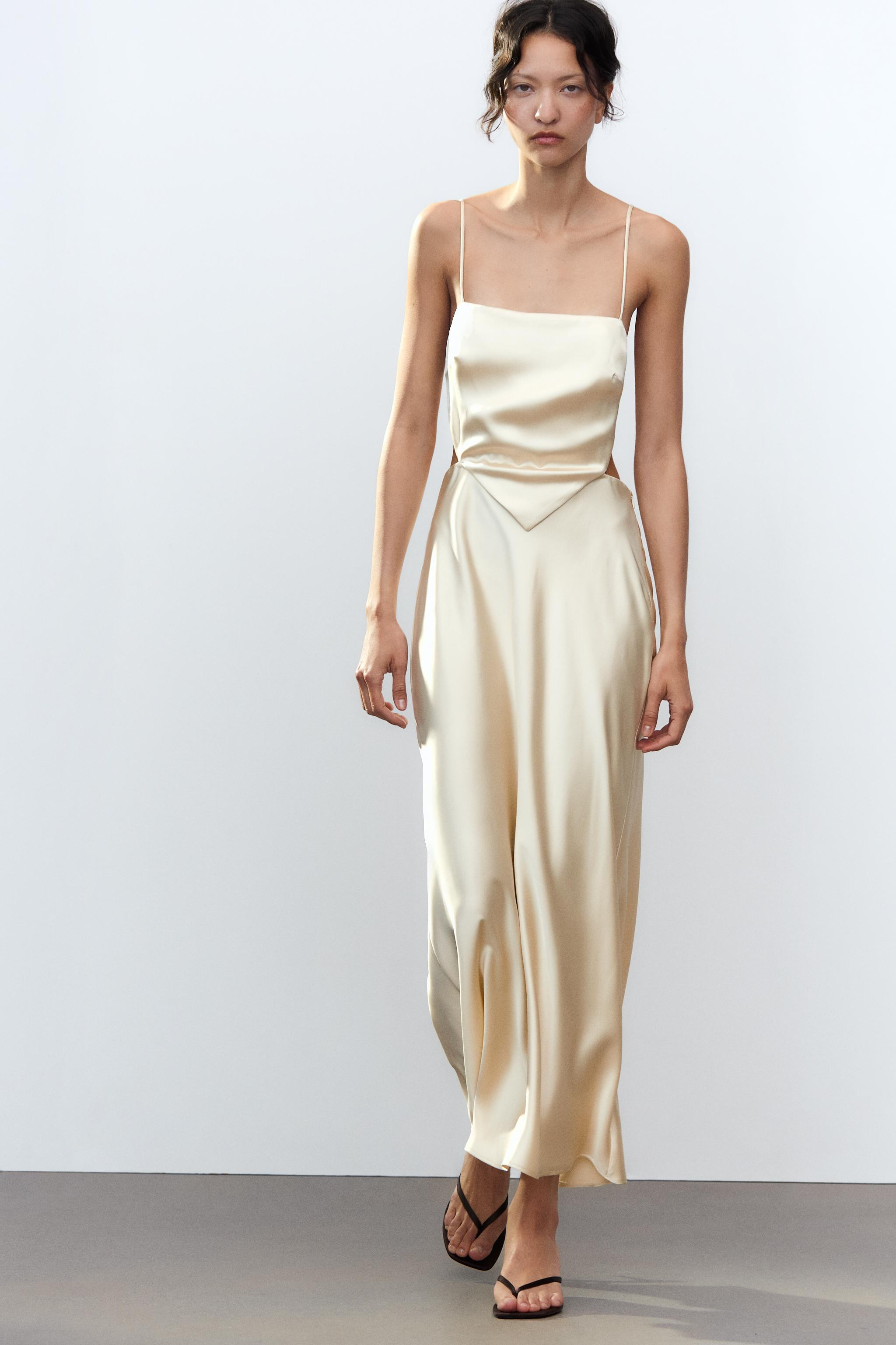 SATIN WRAP DRESS | Zara US