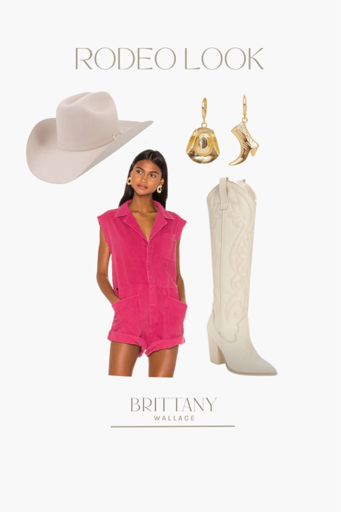 Denim romper // rodeo // cowgirl // western // country concert 

#LTKFestival #LTKstyletip